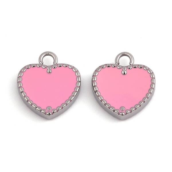304 Stainless Steel Enamel Charms