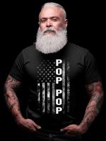 Pop Pop Shirt, New Pop Pop Gift, Pop Pop Shirt, USA Pop Pop Shirt, Pop Pop Gift, Fathers Day Gift, Papa, Grandpa, Patriotic S...