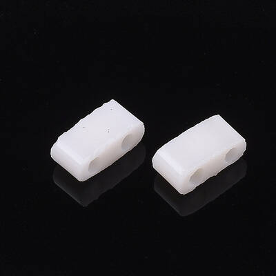 2-Hole Opaque Glass Seed Beads