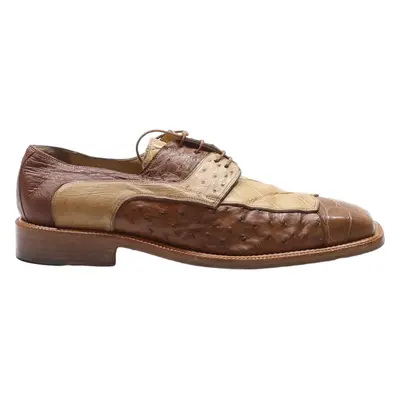 MAURI Oxford Shoes Brown Leather Mens UK 9