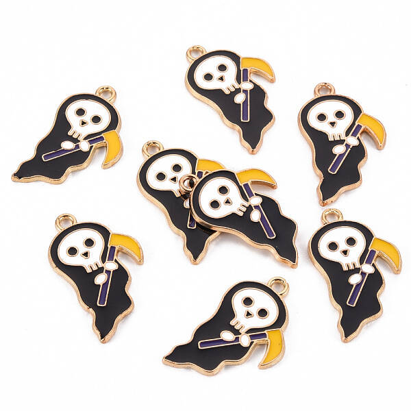 Eco-Friendly Alloy Enamel Pendants