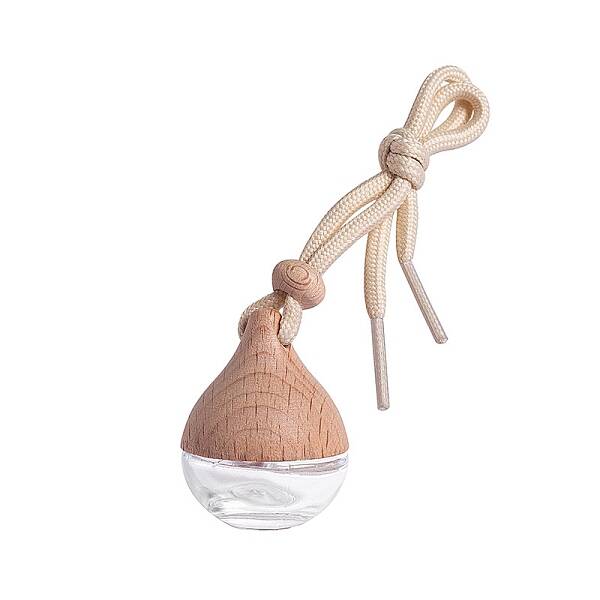 Teardrop Glass Perfume Bottle Hanging Ornament