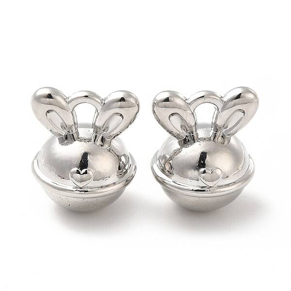 Rack Plating Alloy Rabbit Charms