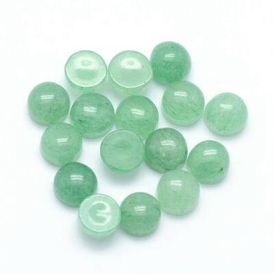 Natural Green Aventurine Cabochons