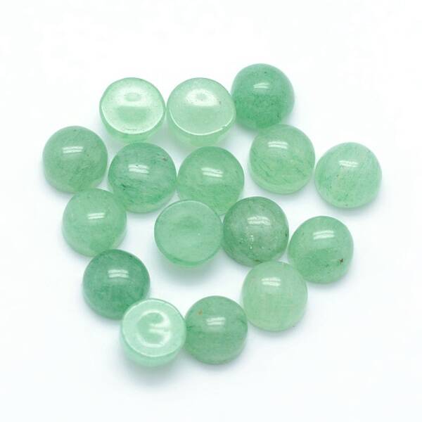 Natural Green Aventurine Cabochons