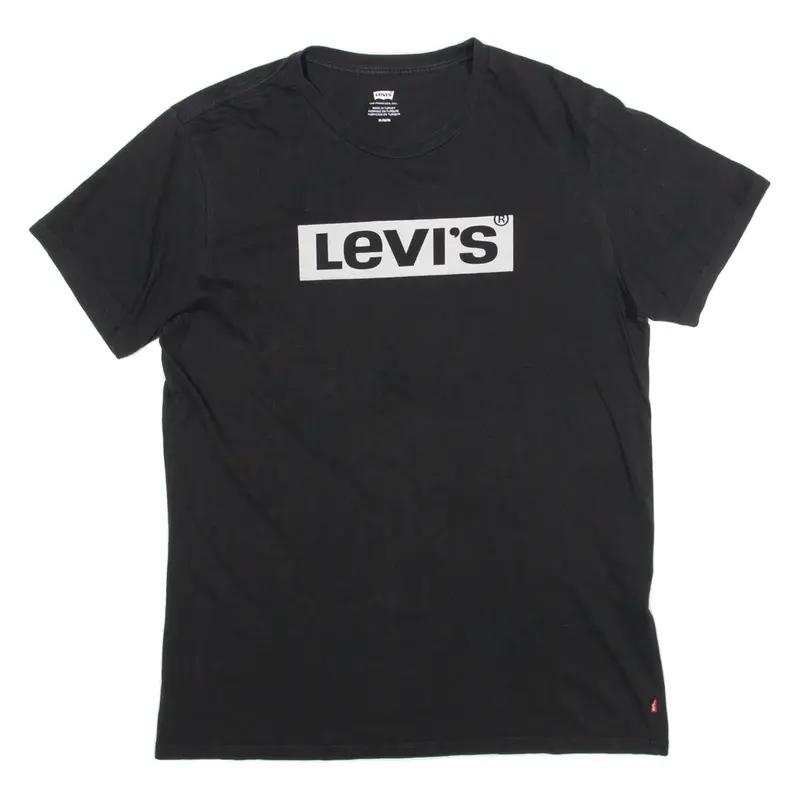 LEVI'S Mens T-Shirt Black M