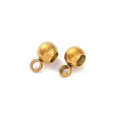 Ion Plating(IP) 202 Stainless Steel Beads
