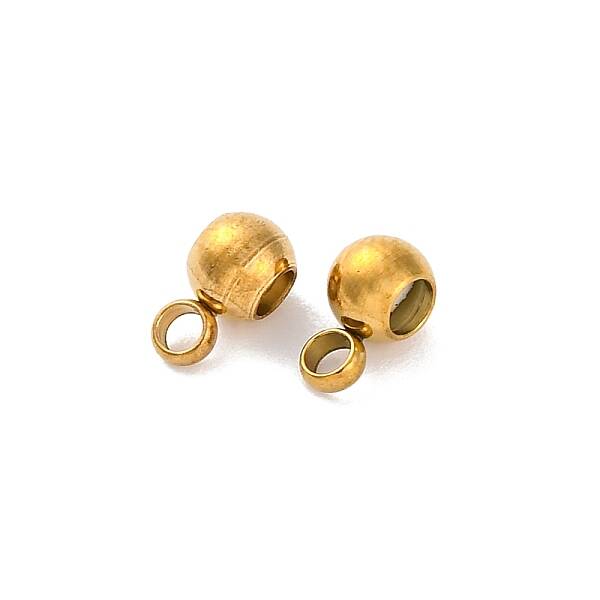 Ion Plating(IP) 202 Stainless Steel Beads