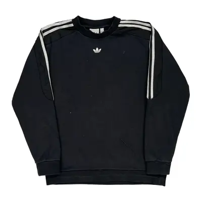 Adidas Sweatshirt - Large Black Cotton