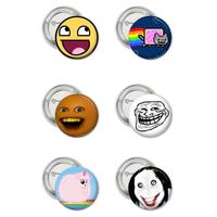 CLASSIC 2010 MEME pins STARTER 6 pack