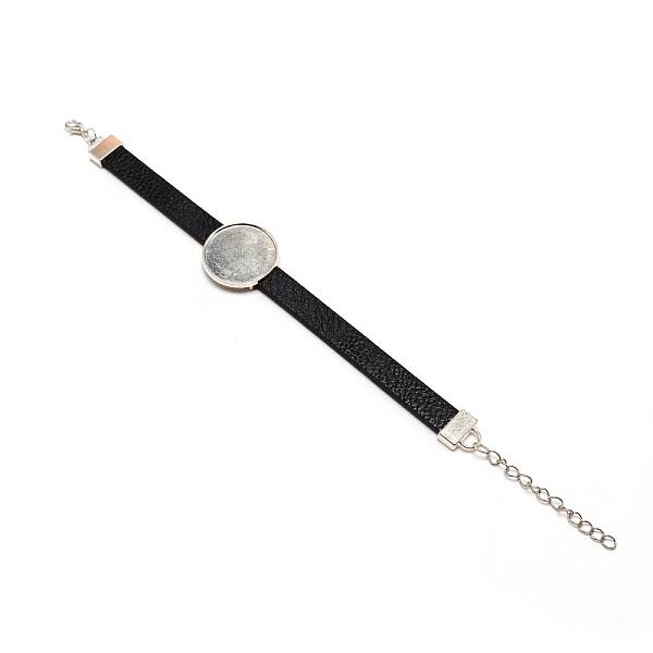 PU Leather Cord Bracelet Making