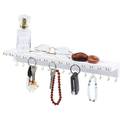 Wood Wall Mounted Necklace Display Stands