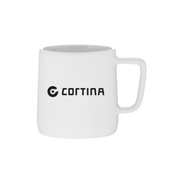 48 Customized 12 oz oslo - White - Ceramic & Microwave Safe