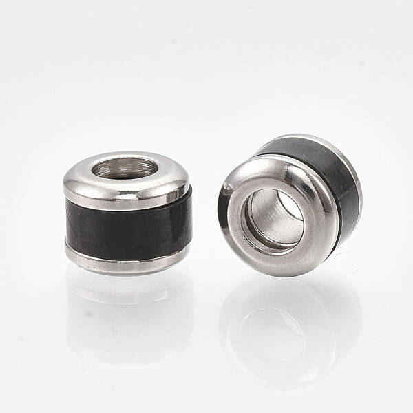 304 Stainless Steel European Beads