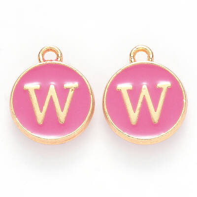 Golden Plated Alloy Enamel Charms