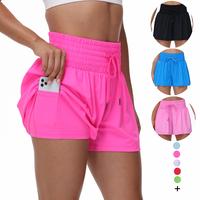 Women's High Waist 2-in-1 Flowy Athletic Shorts – Gym, Running, Lounge, Tennis & Golf Shorts with Pockets – Cute Summer W...