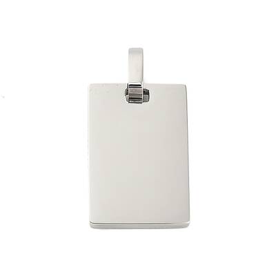 304 Stainless Steel Stamping Blank Tag Pendants