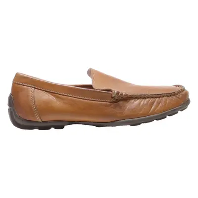 ALDO Loafer Shoes Brown Leather Mens UK 8
