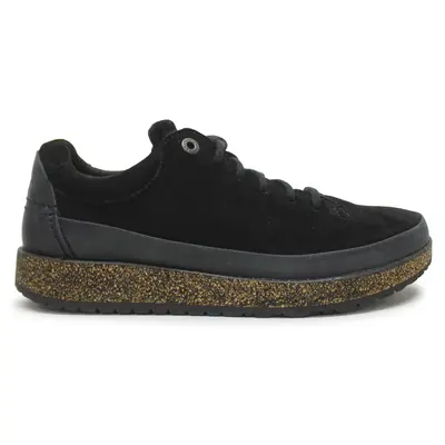Birkenstock Honnef Low Suede Leather Unisex Comfort Shoes - Black - Size:US 10 Women / 8 Men