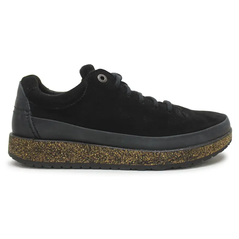 Birkenstock Honnef Low Suede Leather Unisex Comfort Shoes - Black - Size:US 10 Women / 8 Men
