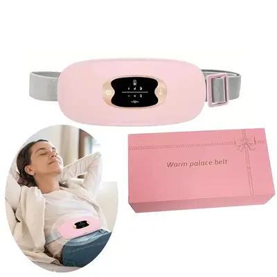 Menstrual Heating Pad, Multifunctional Cycle Heating Pads for Woman, Hot Massage Stomach Heating Waist Belt, Body Care Machin...