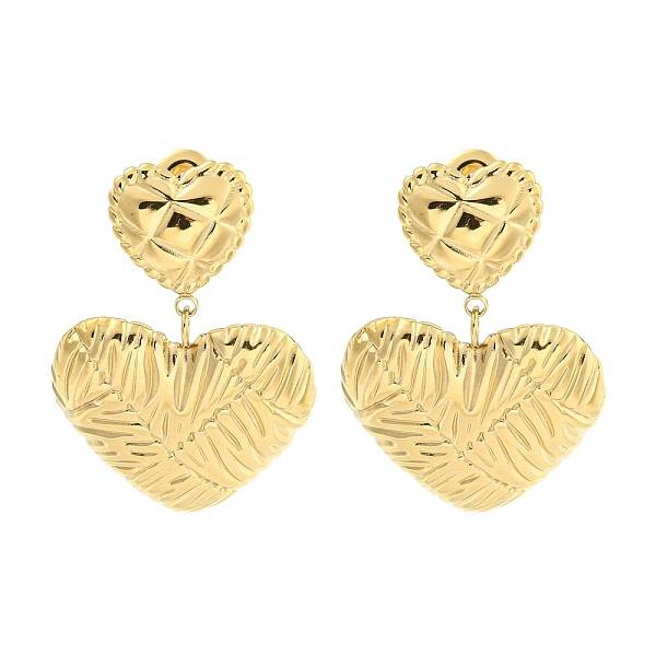 Ion Plating(IP) 304 Stainless Steel Stud Earrings for Women