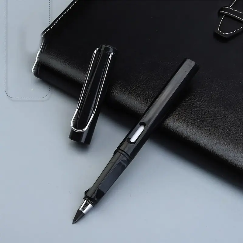 Eternal Pencil, 1 Count Reusable Infinity Pencil, Everlasting Pencil with Eraser, Writing Tool for Students, School Supplies,...