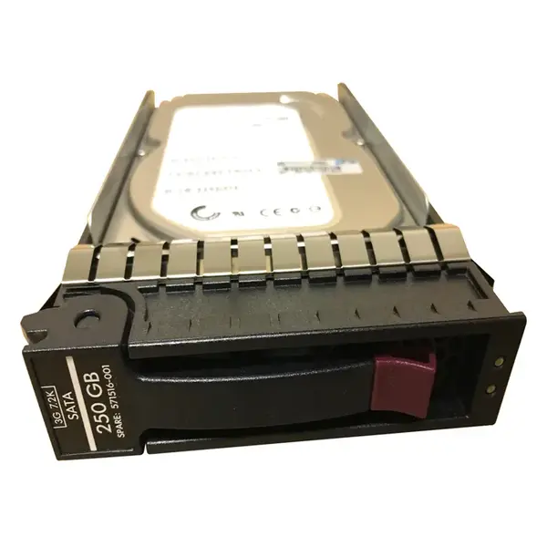 571516-001 HP 250GB 3Gb/s SATA 7200 3.5-inch Hard Drive