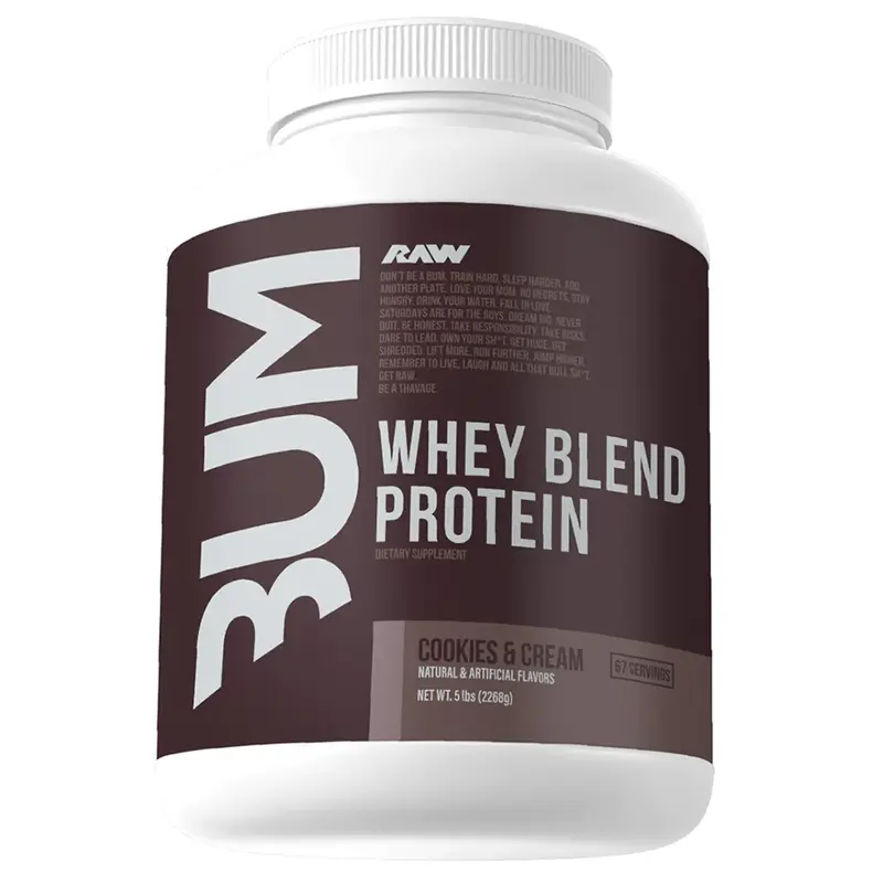Raw Nutrition CBUM Whey Blend  (5 Lbs 69 Servings)