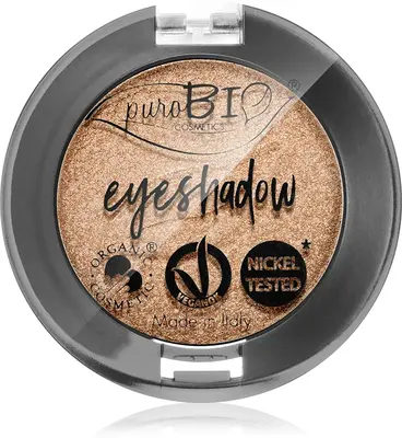 puroBIO Cosmetics Compact eyeshadows color 01 Sparkling Wine 2.5 g