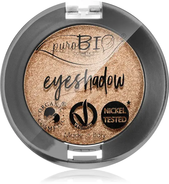 puroBIO Cosmetics Compact eyeshadows color 01 Sparkling Wine 2.5 g