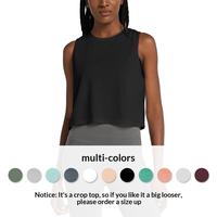 baleaf Women's Workout Tops Cropped Tank Tops Sleeveless Crop Athletic Tops Gym Muscle Shirts Golf Outfits Apparel Active Sty...