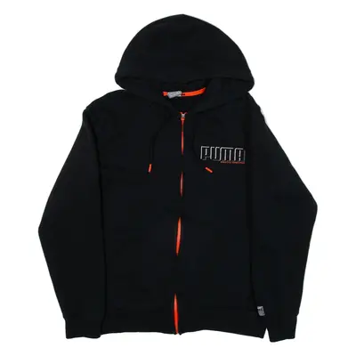 PUMA Mens Black Hoodie Full Zip M
