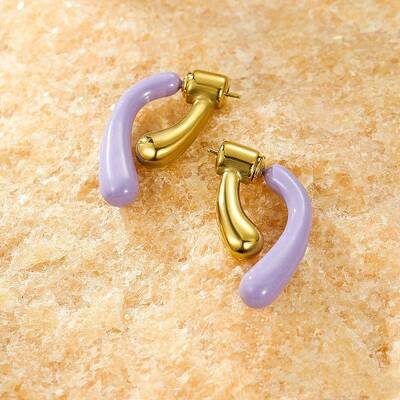 304 Stainless Steel Stud Earrings