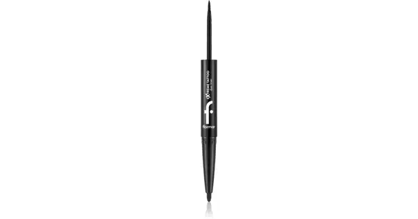 flormar Extreme Tattoo Duo eyeliner 2 in 1 color 001 Black 2.66 g