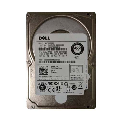 0740Y7 Dell 300GB 6Gb/s SAS 10000 2.5-inch 16MB Hard Drive