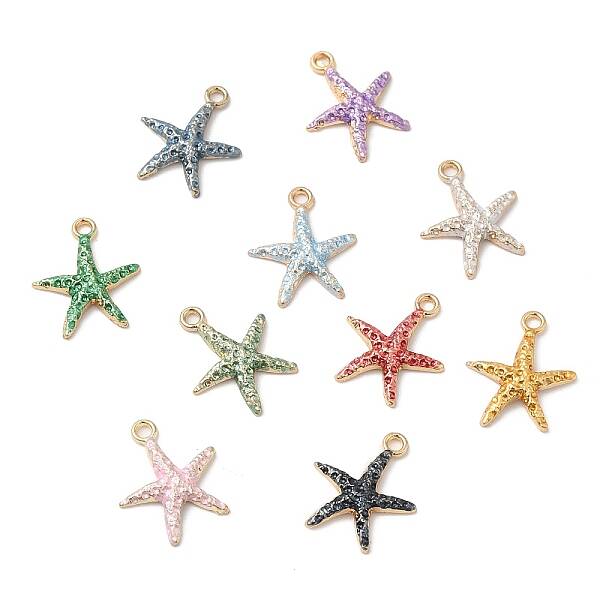 Eco-friendly Alloy Enamel Pendants