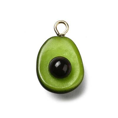Brass Acrylic Pendants