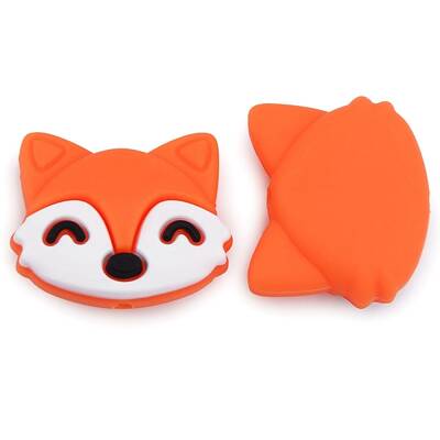 Cartoon Silicone Focal Beads