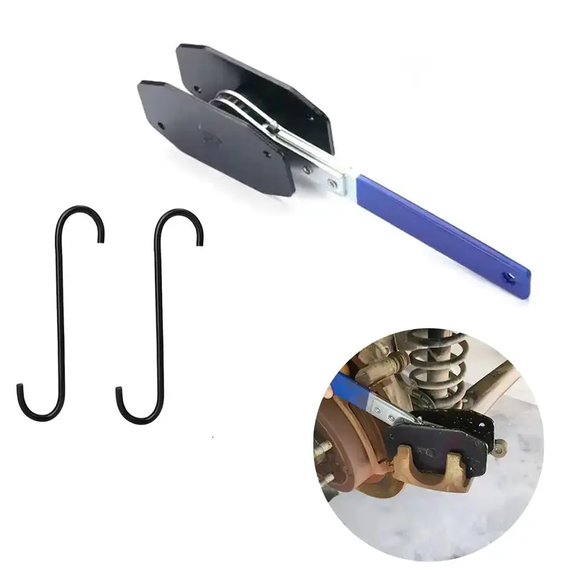 Ratchet Brake Caliper Press Tool, Universal Disc Brake Caliper Compression Tool, 3 Counts Ratchet Piston Spreader Automotive ...