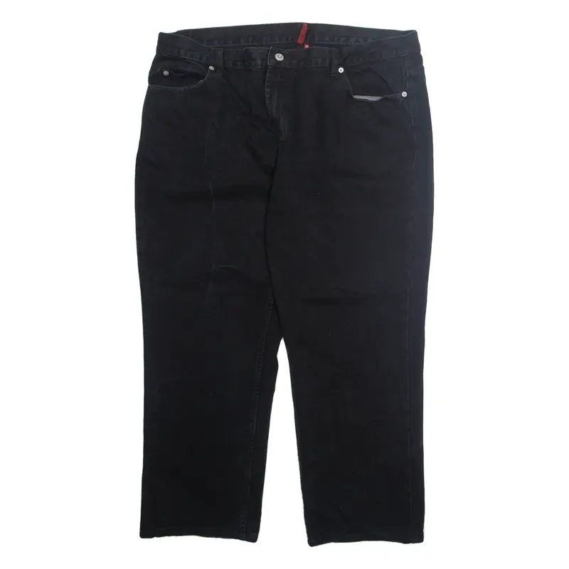 LEVI'S Mens Jeans Black Relaxed Tapered W38 L27