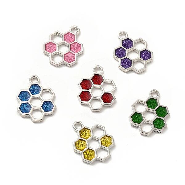 Alloy Enamel Pendants