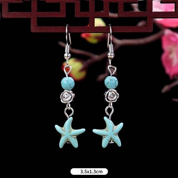 Turquoise Dangle Earrings for Women