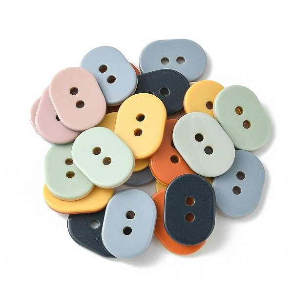 2-Hole Resin Buttons