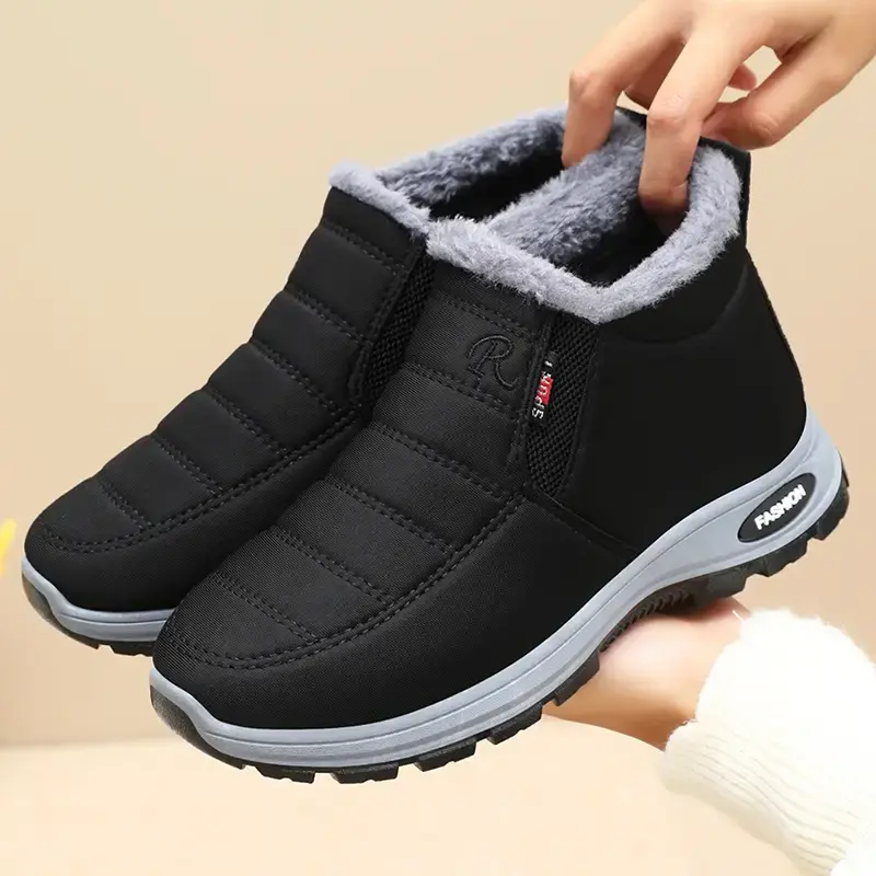 Womens Warm Fur Lined Winter Snow Boots Waterproof Ankle Boots Outdoor Booties Comfortable Shoes for Women Winter Boots for W...