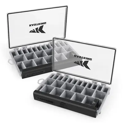 KastKing HyperSeal Waterproof Tackle Box, Waterproof 3600 and 3700 Tackle Trays, Fishing Tackle Box Organizer with Removable ...
