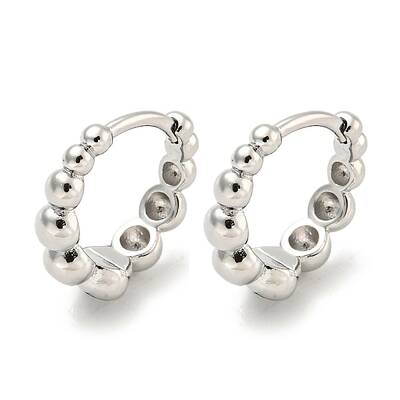 Brass Hoop Earrings