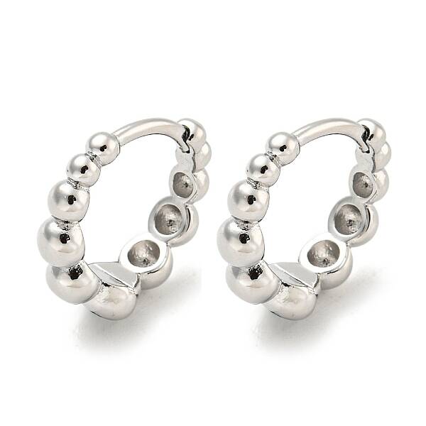 Brass Hoop Earrings
