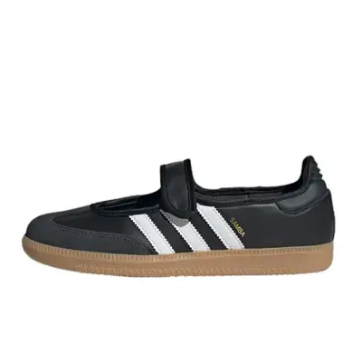 Adidas Samba Jane Black White Gum Youth / Women's Perfect Daily Trendy Casual Lifestyle Fashion Footwear Walking Sneaker Shoe...