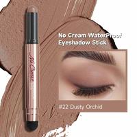 No Crease WaterProof Eyeshadow Stick - High-Pigment, Long-Lasting Creamy Eyeshadow, Transfer-Proof & Crease-Resistant, Waterp...